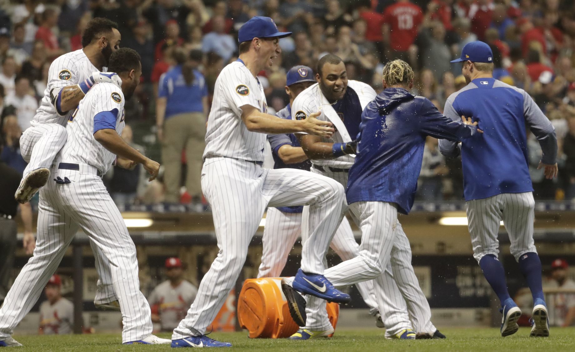 Jesus Aguilar walk-off home run